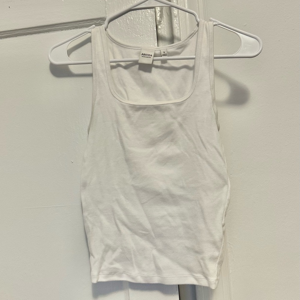 Aritzia White Tank